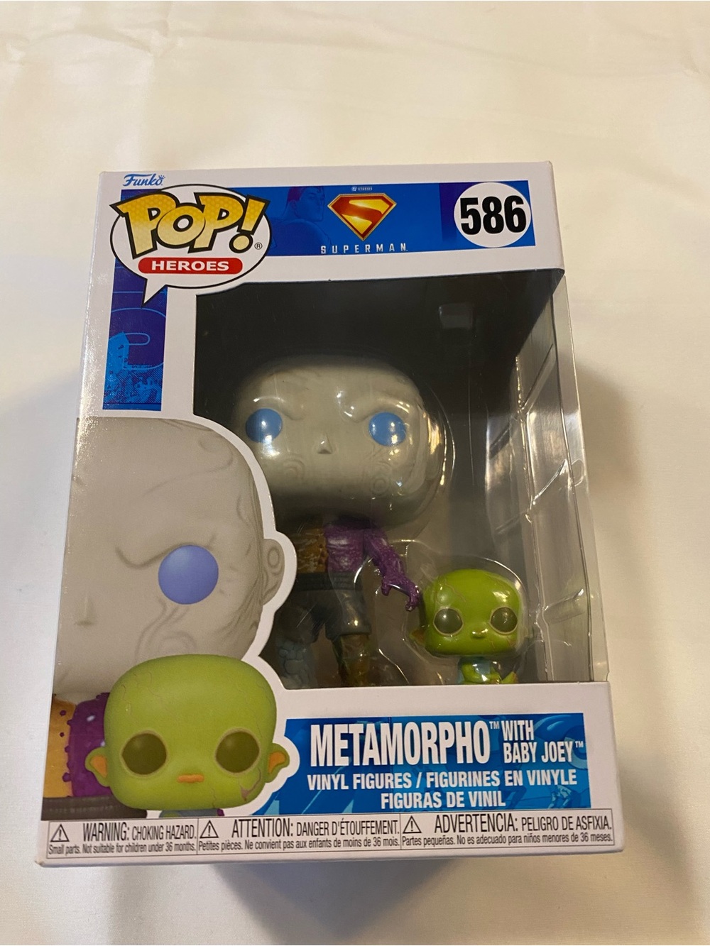 Funko Pop! Metamorpho with Baby Joey — Green, White & Purple